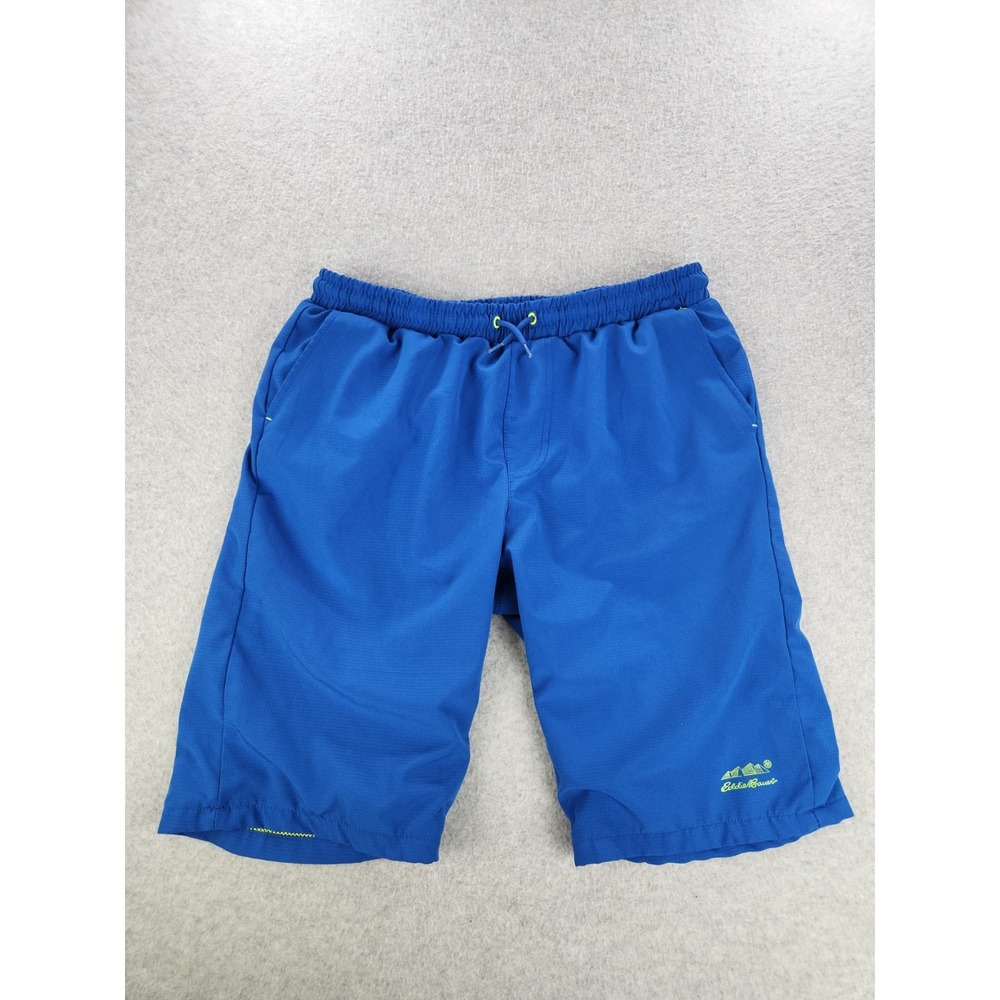 Eddie Bauer Boys Hybrid Blue Shorts‎ Swimming Shorts Size XL (18/20) Mens Small